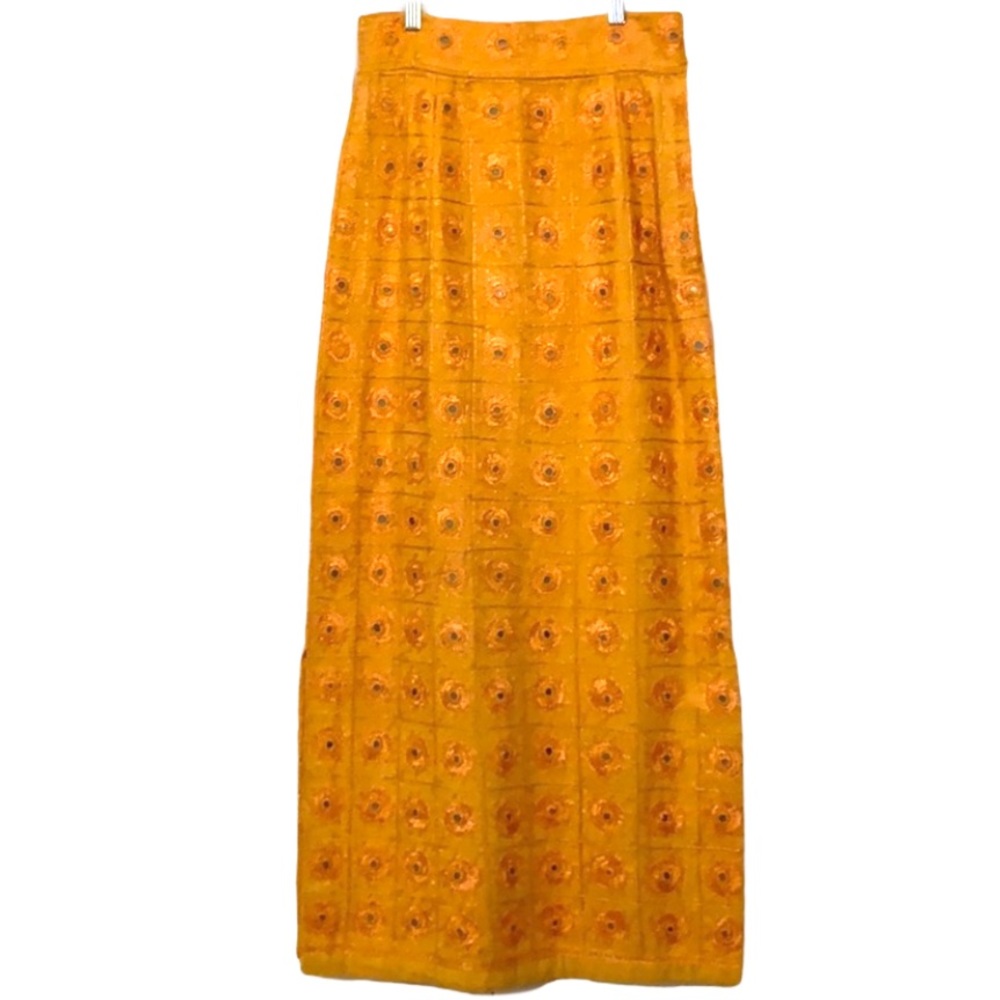 Vintage Boho Maxi Skirt